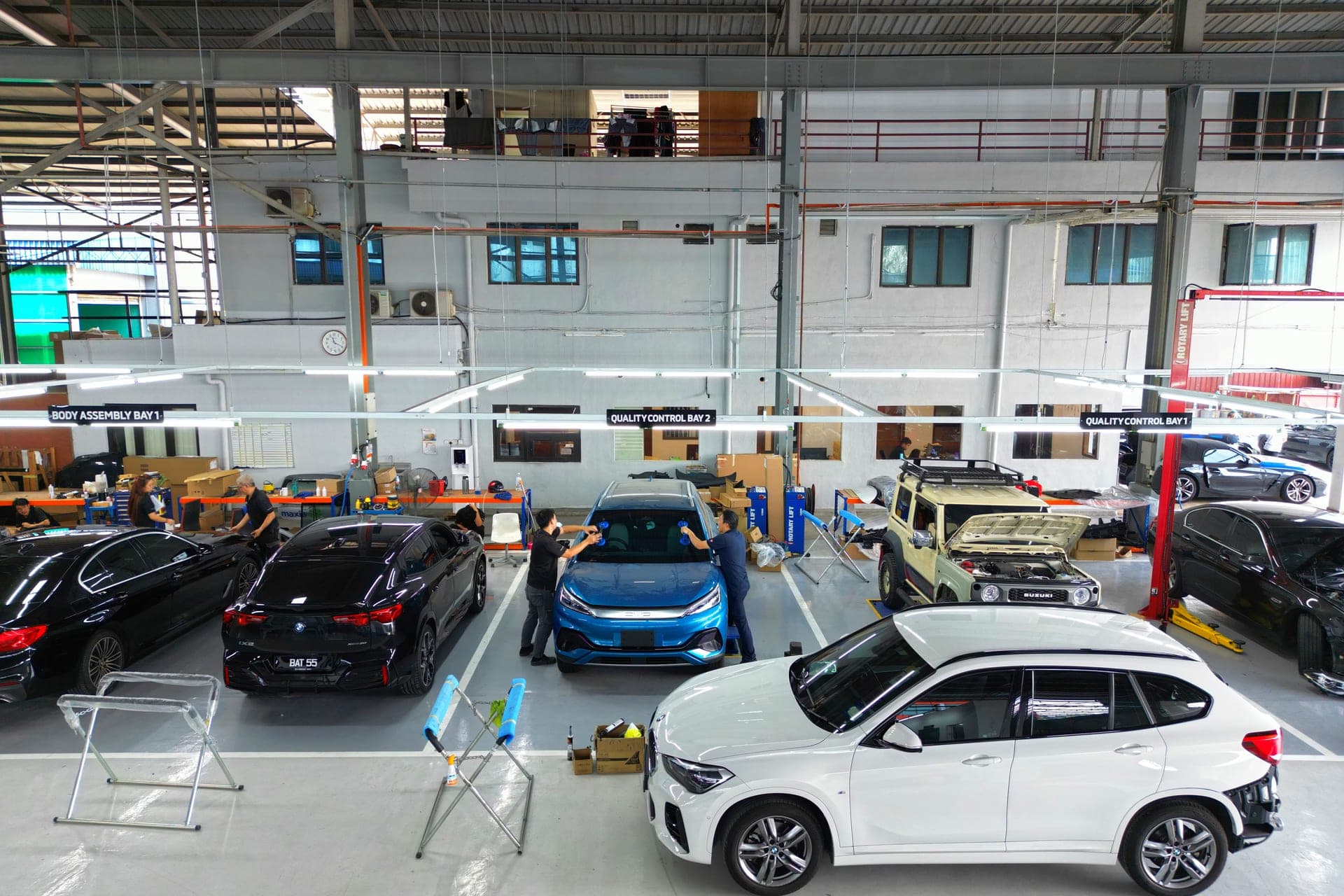 Workshop interior view — Batu Caves