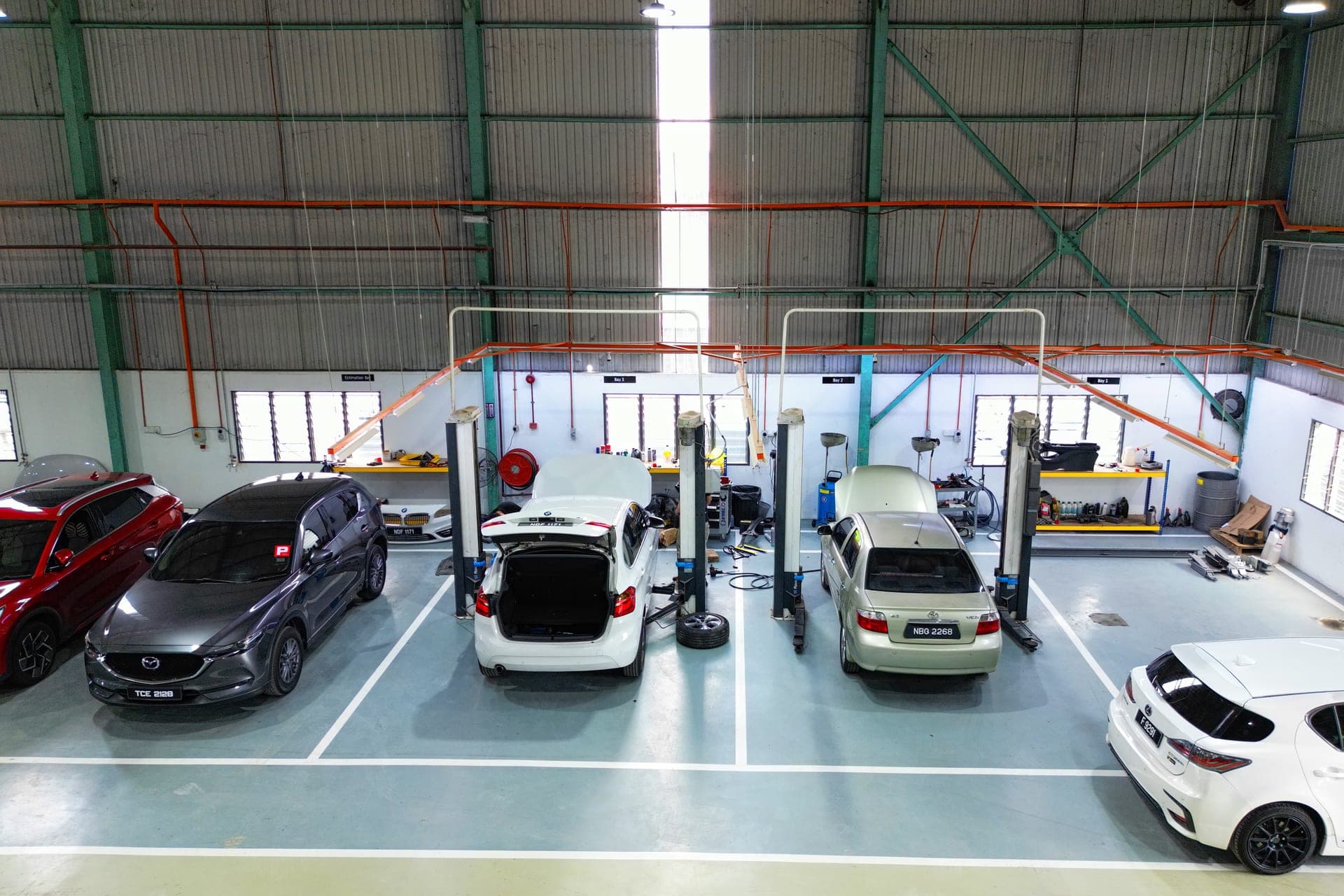Seremban workshop drone shot