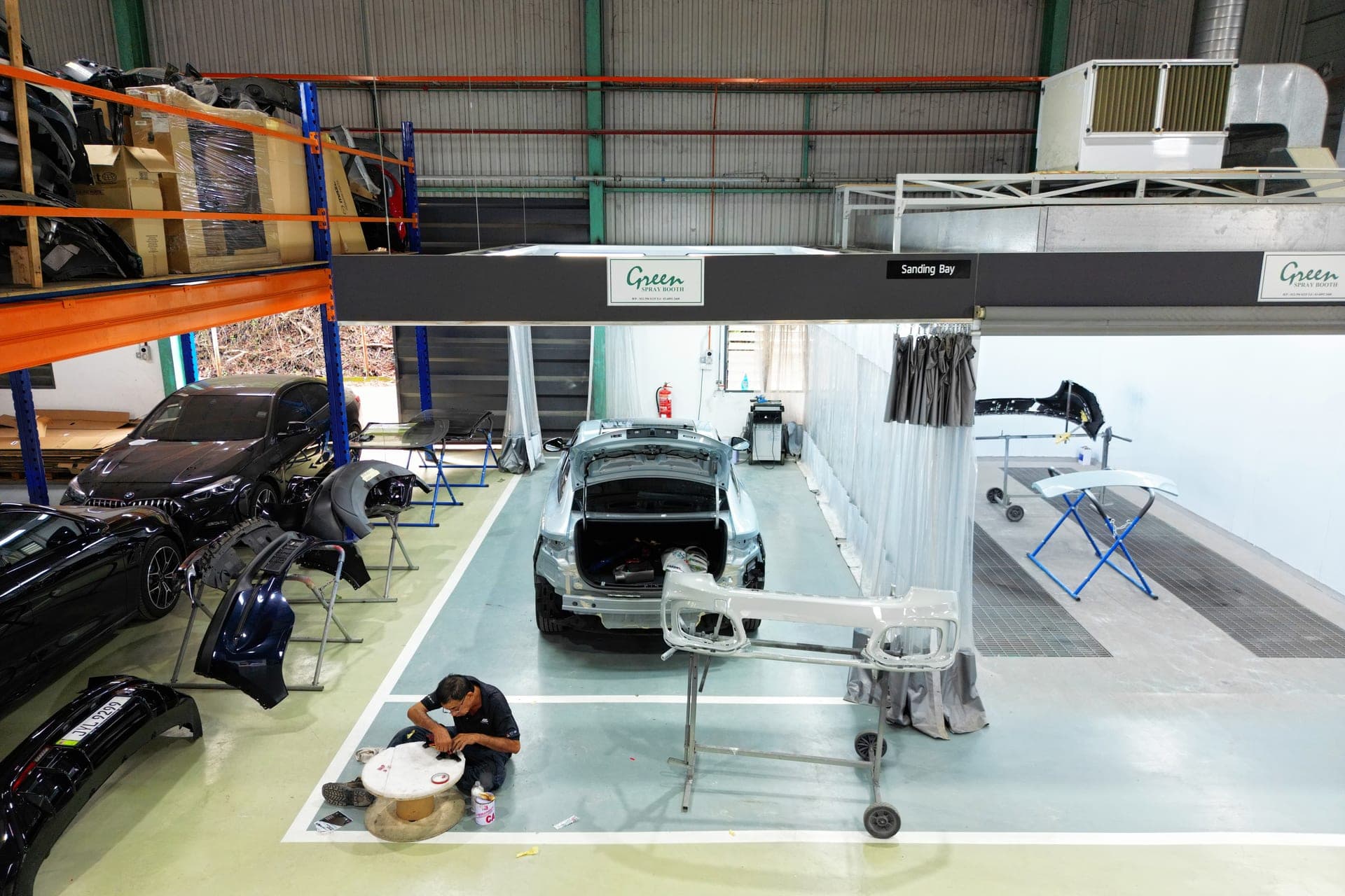 Seremban facility drone view