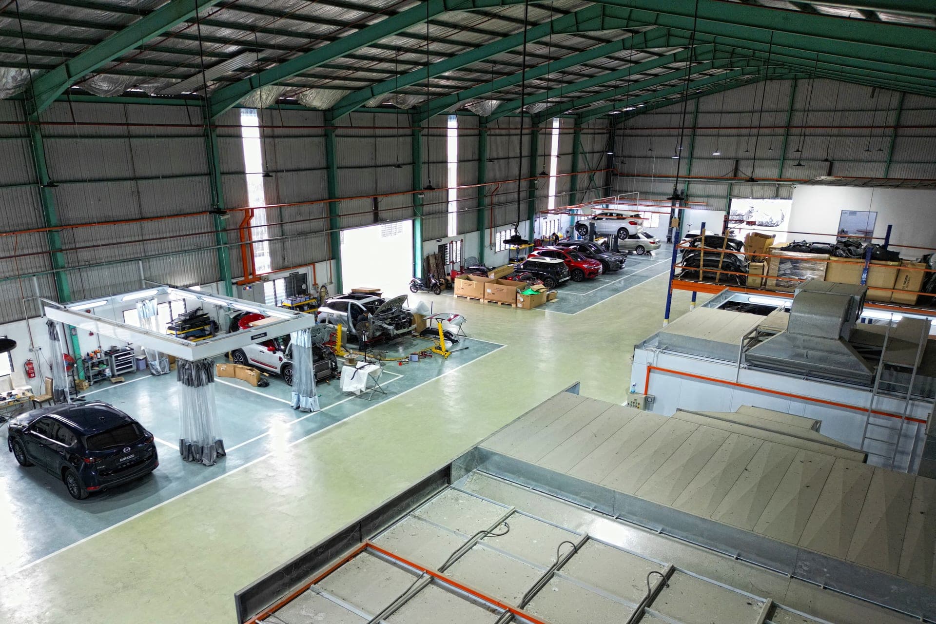Seremban facility drone view